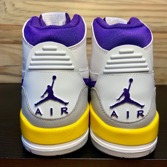 New Nike Air Jordan Legacy 312 LA Lakers Edition - Picture 6 of 8